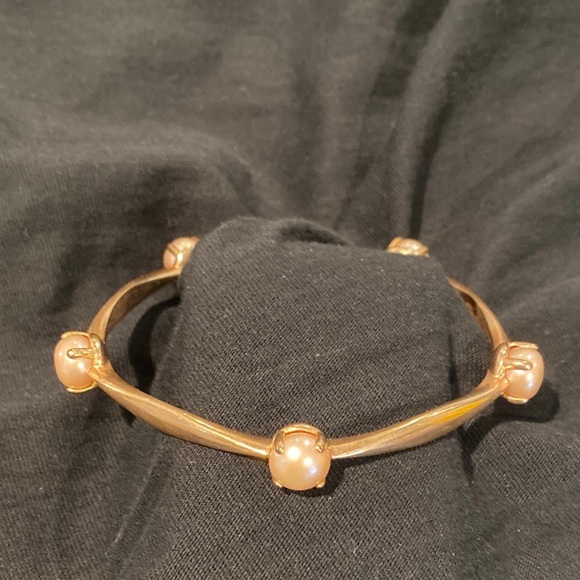 Bronzo Italia Pearl Bangle - Picture 3 of 7